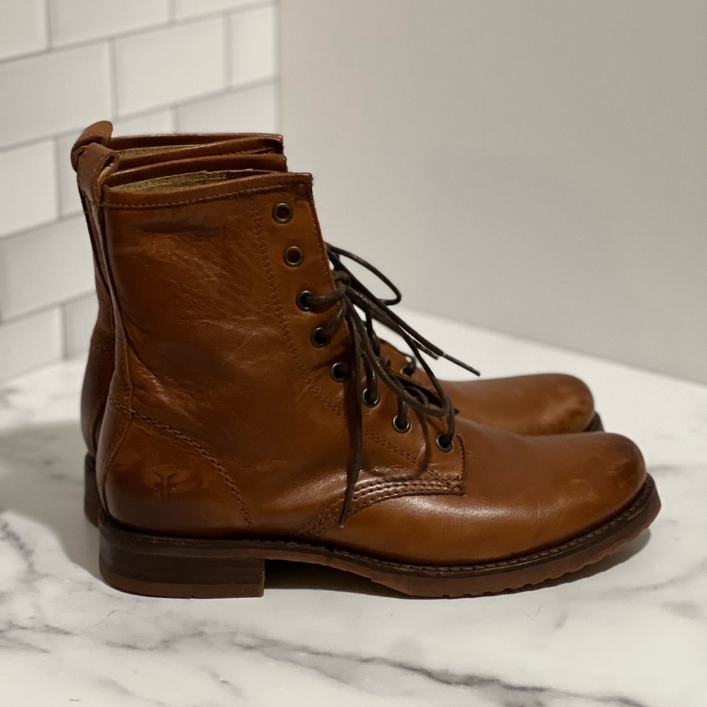 FRYE Veronica Combat Boots